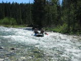 Jar v rafte - na Hrone a Belej