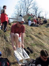 Výstup na Liptovský hrad