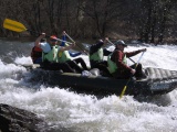 Jar v rafte - na Hrone a Belej