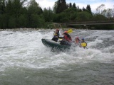 Jar v rafte - na Hrone a Belej